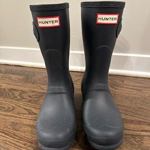 Matte Hunter boots